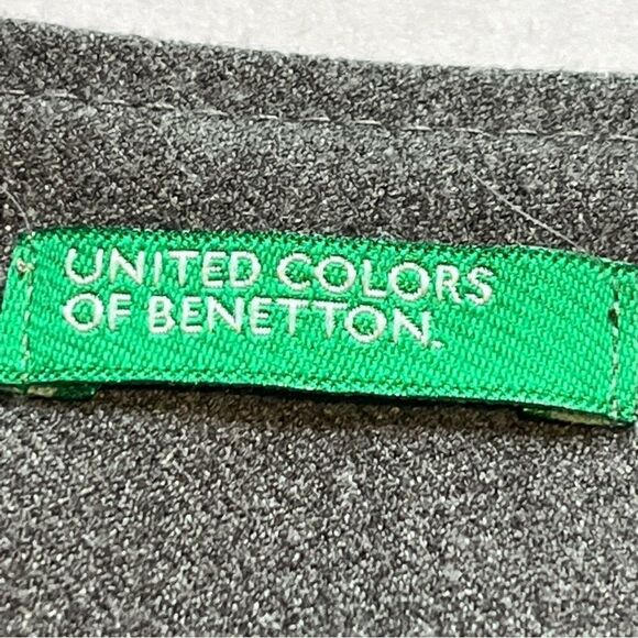 Benetton Women's Gray Pencil Skirt Midi Size 8 - Picture 4 of 4